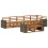 VidaXL vidaXL Outdoor-Sofagarnitur 8 stk. Natur Polyester 2