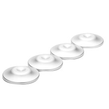 4PCS Amplifier Speaker Feet Spikes Pads Replacement Speakers Amplifier Recorder Feet Pad Silver