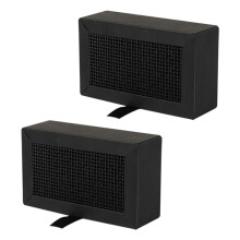 2 Stuks Actieve Koolstofluchtfilter voor X1 X1C P1P P1S 3D-Printeronderdelen Vervangbaar Luchtzuiveringsfilter