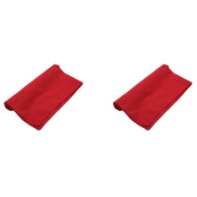 4X Fancy Plain Bandana Baumwolle Neck Wrist Wrap Halstuch Schal 12 Farbe Farbe: Rot