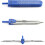 EKG ECG Caliper Electrocardiogram Divider, 2 Pack Measuring Tool ECG Calipers for Electrocardiogram Drafting Divider 1