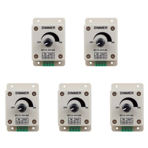 5X PWM Dimming Controller for LED Lights