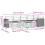 VidaXL vidaXL Outdoor-Sofagarnitur 7 stk. Natur Polyester 9