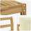 VidaXL vidaXL Outdoor-Sofagarnitur 9 stk. Weiß und Creme Polyester 6