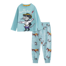 (5-6 Years, Blue) The Highway Rat Childrens/Kids Character Long-Sleeved Long Pyjama Set