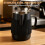 Pointed Mouth Oblique Mouth Pull Design Cup Solid Color Milk Foam Cup Anti-Scalding Pull Design Cup 420ml 10