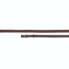 (61in x 0.63in, Havana) Aviemore Soft Leather Horse Rubber Reins