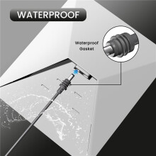 2X für Starlink -zu--Verlängerungskabel, Wasserdichtes Kabel für Starlink SpaceX -Stromkabel, 5 Meter/16,4 Fuß