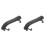 2X New 4/4 Black Violin Shoulder Rest Fully Adjustable for Both Height and Angle 1