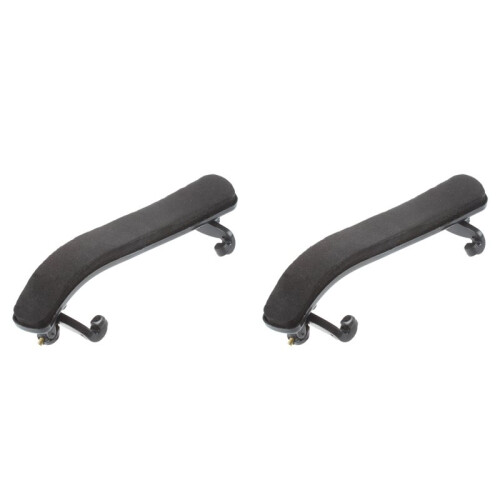 2X New 4/4 Black Violin Shoulder Rest Fully Adjustable for Both Height and Angle