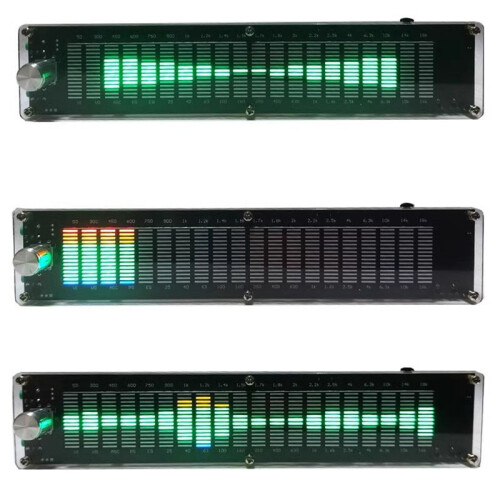 LED Audio Spectrum Analyzer Music Spectrum Dynamic Level Indicator for Audio Enthusiast 2