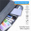 2X 13 Pocket File Folder Storage Rack,File Box Storage Bag,with Zipper, Suitable for A4 Paper, Banknotes A 4