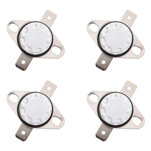 4X KSD301 CA 250V 10A 125 Celsius NC Thermostat Commutateur de Commande de Temperature 1