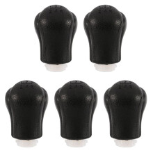 5X Car Manual Leather Gear Shift Knob Gear Handball Lever for Hilux Revo 5 Speed