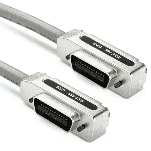 2X IE488 Gpib Câble Transmission de Communication de Qualité Industrielle Terminal Câble de Commande Industriel Pci 1M 2