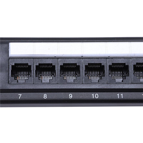 3X UTP 24 Port Rj45 Patch Panel Rack Cable Wall Mounted Bracket Connector Rack Tool Ethernet Lan Network Adapter CAT6