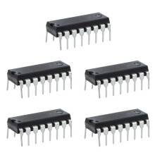 5X L293D L293 L293B DIP/SOP Push-Pull Vierkanaals Stappenmotor Driver IC-Chip