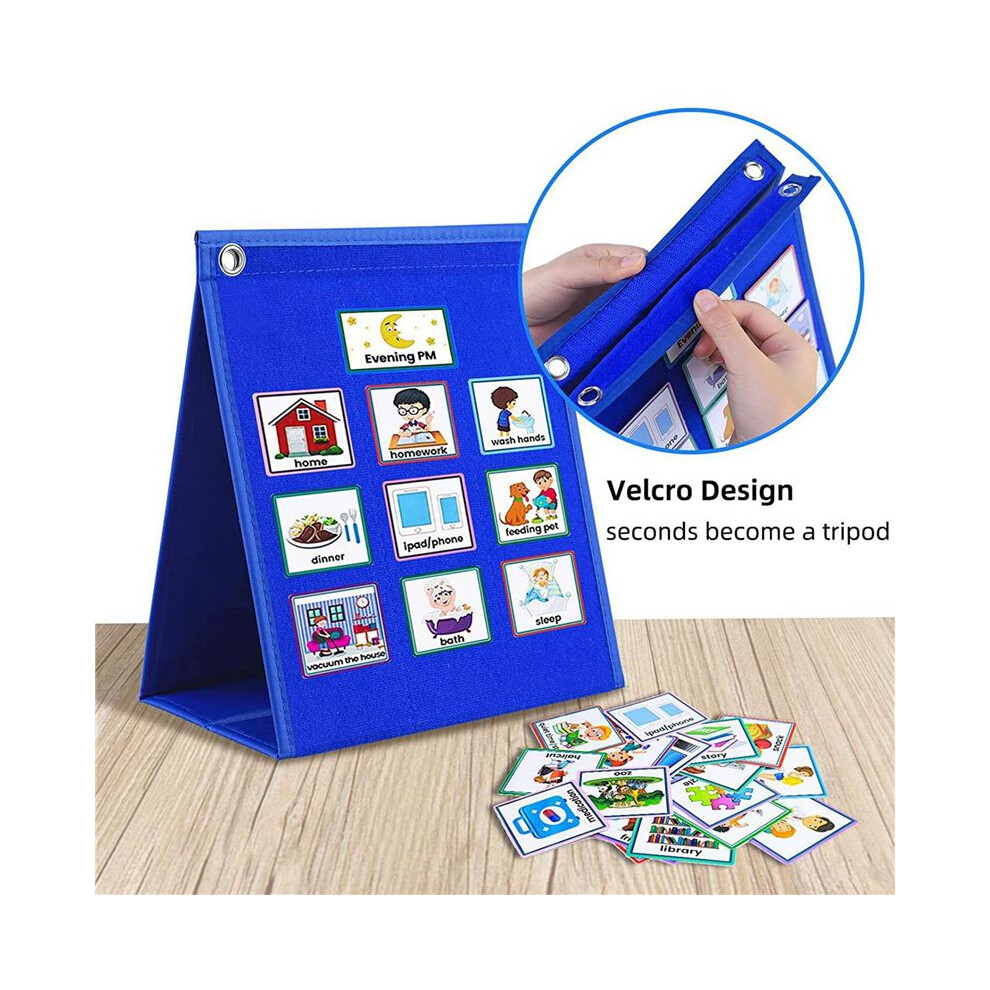 2X Visual Schedule for Kids Daily Routine Chart with 140 Cards Calendar ...