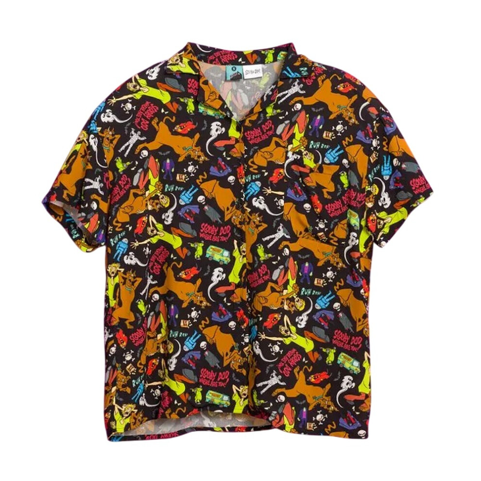 Scooby Doo (S, Multicoloured) Unisex Adult Where Are You Shirt