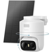 eufy Security eufyCam C37,Solar Panel,60 Pan,AI Tracking,2K,Colour Night Vision