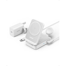 Anker MagGo 3-in-1 Wireless Charging Station, Qi2 Certified, for Apple iPhone
