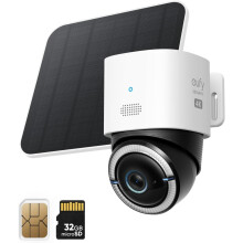 eufy Security 4G LTE Cam S330 WiFi 4K Wireless Solar Powered SIMCard AITracking