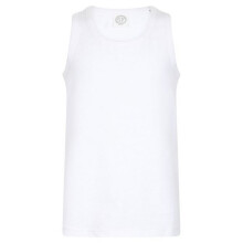 (5-6 Years, White) SF Minni Childrens/Kids Feel Good Stretch Vest Top