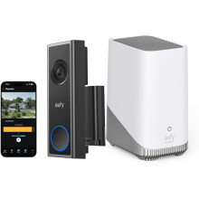 eufy Security Video Doorbell Camera 2K 24/7 Recording NoFee&S380 HomeBase 16TB