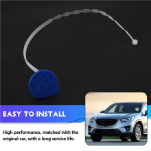 Glass Water Bottle Cover Windshield Washer Fluid Reservoir Tank Cap for CX-5 2013-2016