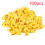 100Pcs 2.54MM Jumper Cap Open Type Shorting Cap Shorting Block Shorting Cap Socket Pin Header Connection Block,Yellow 2
