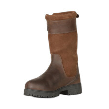 (4 UK, Brown) Moretta Childrens/Kids Savona Leather Country Boots