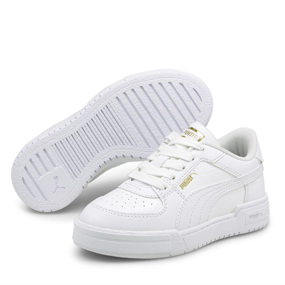 Puma (10 Uk Child, White) Childrens/Kids Ca Pro Classic Low Trainers