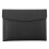 PU Leather A4 File Folder Document Holder Waterproof Portfolio Envelope Folder Case with Snap Closure(Black) 1