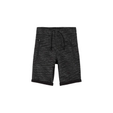 (2 Years, Black) Bermuda Boys Name It Heathered Sweat Shorts