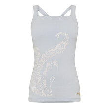 (12 UK, White) Puma Womens/Ladies Vintage Floral Vest Top