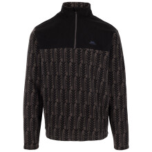 (S, Storm Grey) TrespassMens Fleece 1/2 Neck Zip Embleton