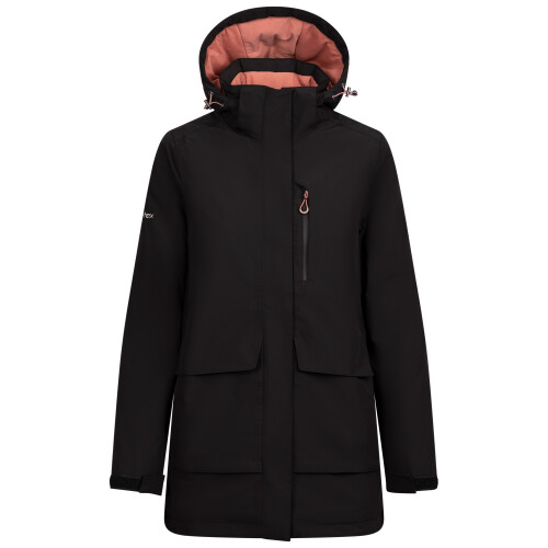 Trespass (20, Black) Trespass Womens Waterproof Jacket - Hosho