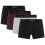 Ted Baker (M, Black/Multicoloured) Ted Baker Mens Plain Boxer Shorts (Pack of 4) 1