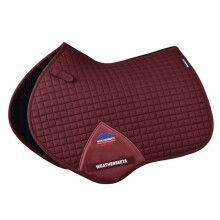 (20.5in x 19.5in, Burgundy) Weatherbeeta Air-Tec Horse Jumping Saddlepad