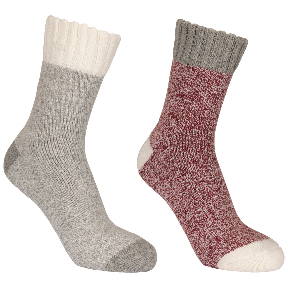 Trespass Adults' Walking Socks Inigo Grey 3/6 - Image 3