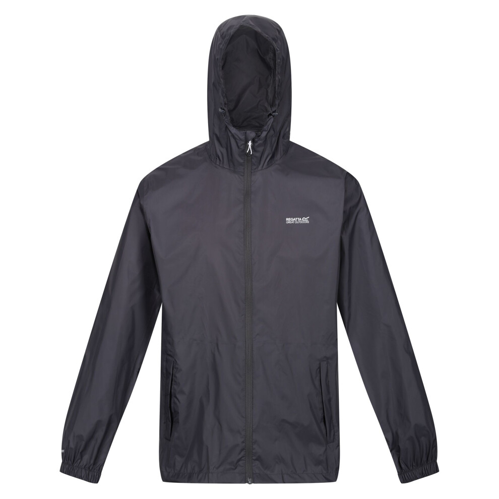 Regatta (S, Seal Grey) Mens Pack It Iii Waterproof Jacket