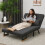 Homcom Sofá Cama Doble Gris 102 x 73 x 81 cm 6