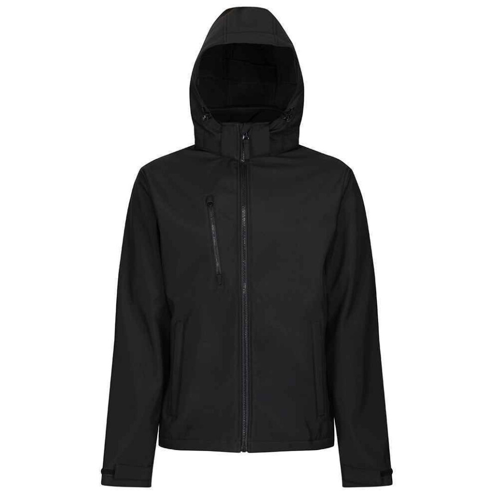 Regatta (4Xl, Black) Mens Venturer Three Layer Soft Shell Jacket