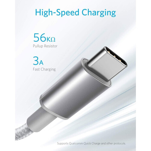 Anker Anker USB C Charger Cable, 2-Pack 3 ft(0.9 m) USB to USB C Cable USB A to USB C 2