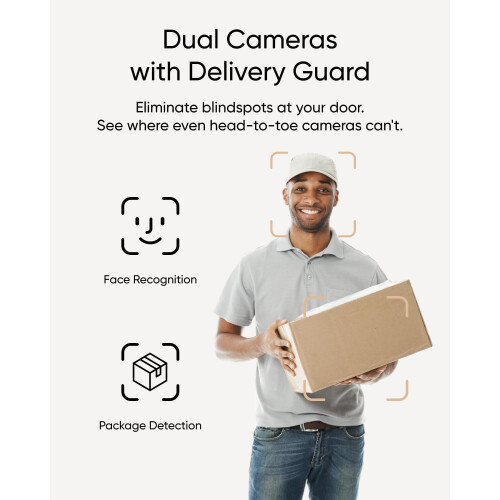 Eufy eufy Security Video Doorbell E340 with Rechargeable Battery, Dual Cameras 2