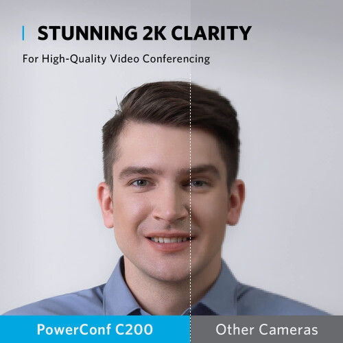 Anker Anker PowerConf C200 2K Webcam Computer Camera AI-Noise Cancel Microphone for PC 1