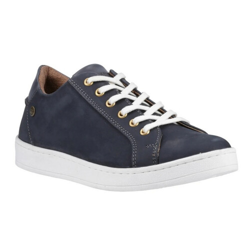 Cotswold (4 UK, Navy) Cotswold Mens Radcot Leather Trainers