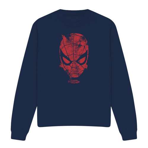 Marvel (XL, Navy) Marvel Unisex Adult Webhead Sweatshirt