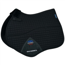 (Pony, Black) Weatherbeeta Prime Air-Tec Comfy Fleece Horse Jumping Saddlepad