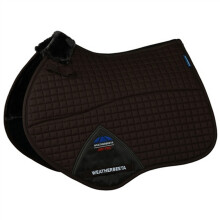 (Full, Brown) Weatherbeeta Prime Air-Tec Comfy Fleece Horse Jumping Saddlepad